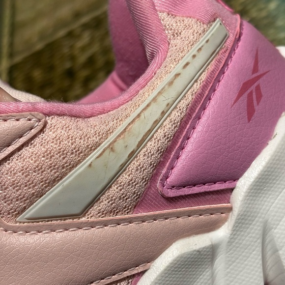 Reebok Kids Light Pink Sneakers - Picture 5 of 12